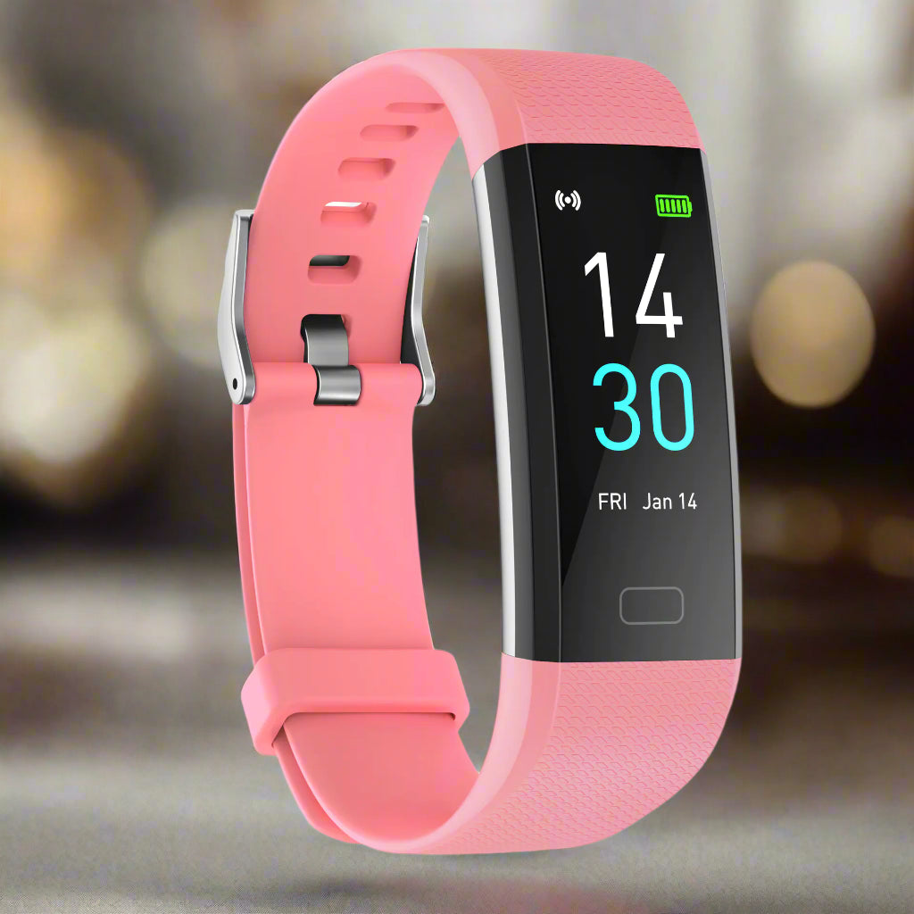 Fitness Heart Rate and Step Tracking Smart Bracelet