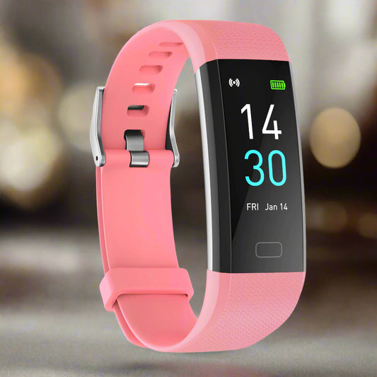 Fitness Heart Rate and Step Tracking Smart Bracelet